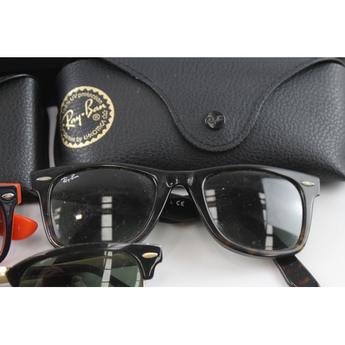 473 - Collection of Designer Rayban Sunglasses Inc Cases  x 5