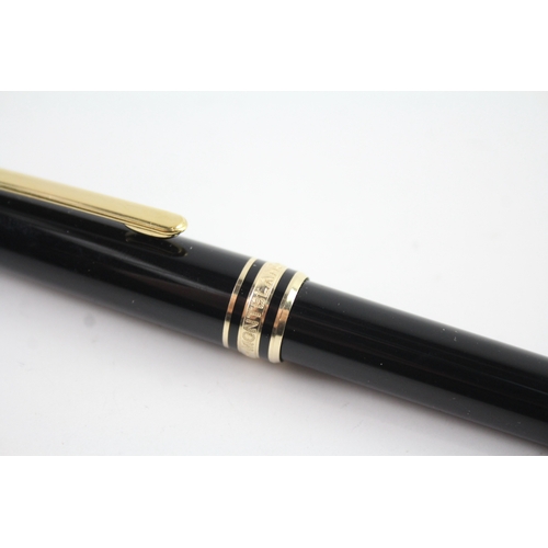 549 - Montblanc Meisterstuck Black Cased Ballpoint Pen / Biro WRITING -PD1739738