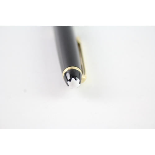 549 - Montblanc Meisterstuck Black Cased Ballpoint Pen / Biro WRITING -PD1739738