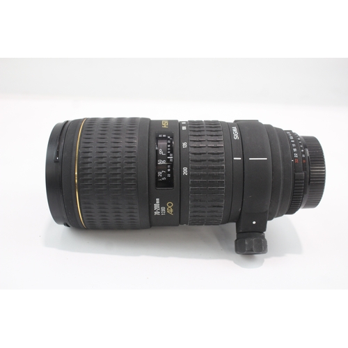 490 - Sigma EX 70-200mm F/2.8 D APO HSM Vintage Autofocus Camera Lens Working