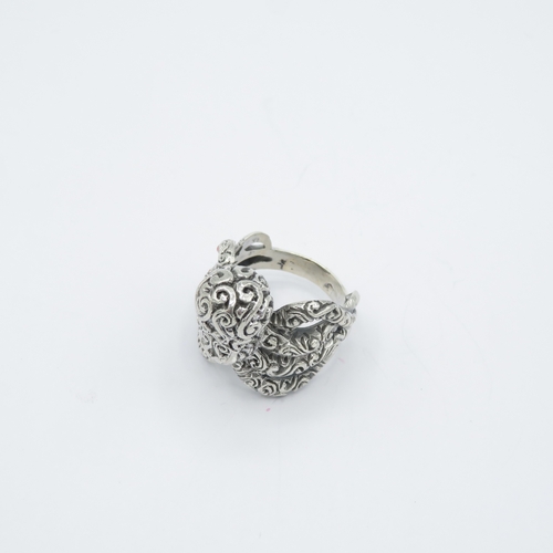 377 - 925 silver octopus ring