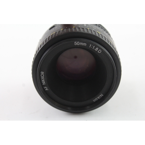 Nikon AF Nikkor 50mm F/1.8 Vintage Autofocus Camera Lens Working