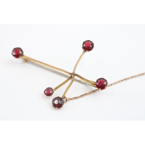 55 - 9ct gold Antique Southern Cross brooch (2.1g)