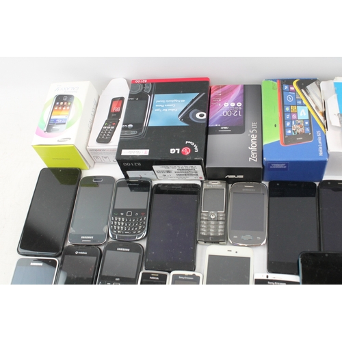 Mixed Mobile Phones 00s - 20s Boxed & Loose Job Lot Untested