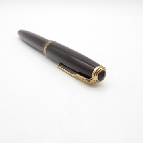 3 x Vintage Parker Duofold Fountain Pens w/ 14ct Gold Nibs WRITING
