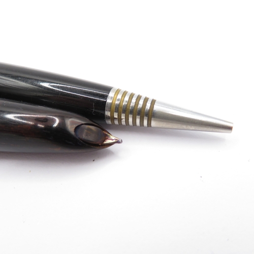 2 x Vintage Parker 51 Fountain Pen Sets w/ 14ct Gold Nibs WRITING Boxed