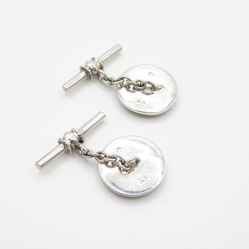 107 - Sterling Silver 925 Cuff Links (11.3g)