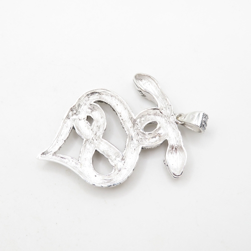 117 - Sterling Silver 925 Snake Pendant (8g)