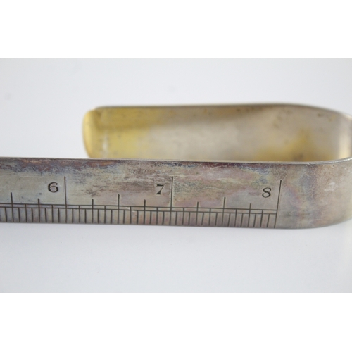 Edwardian .925 Sterling Silver Novelty Bookmark / Ruler 72g