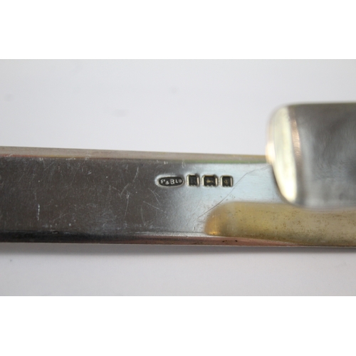 Edwardian .925 Sterling Silver Novelty Bookmark / Ruler 72g