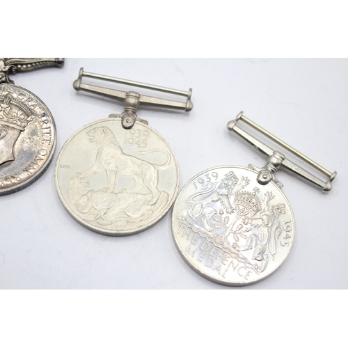 429 - WW2 France & Germany- GVI GSM Palestine 1945-48 To- Pte D.J Dimmock Warwick Regt