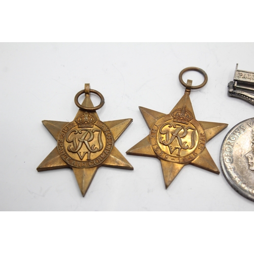 429 - WW2 France & Germany- GVI GSM Palestine 1945-48 To- Pte D.J Dimmock Warwick Regt