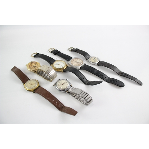 463 - Vintage Mechanical Watches Roamer Oris SPARES/REPAIRS x 6