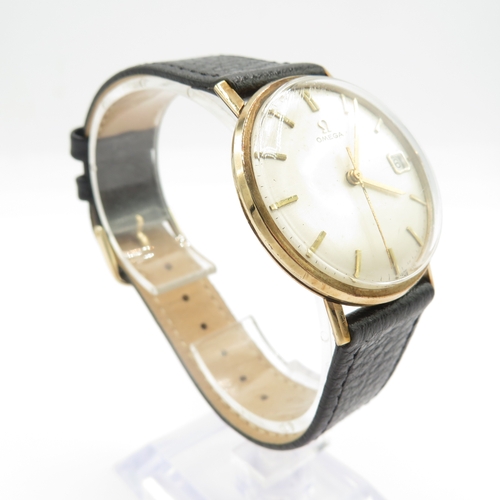 529 - Vintage Omega 9ct Gold Watch Hand Wind Working