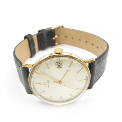 529 - Vintage Omega 9ct Gold Watch Hand Wind Working