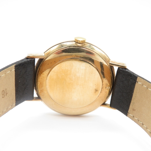 529 - Vintage Omega 9ct Gold Watch Hand Wind Working