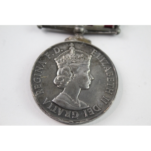 ER II Officers NGS Medal Near East Named- Lieutenant C.S Argles RN