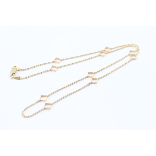 169 - 9ct gold chain (2.3g)