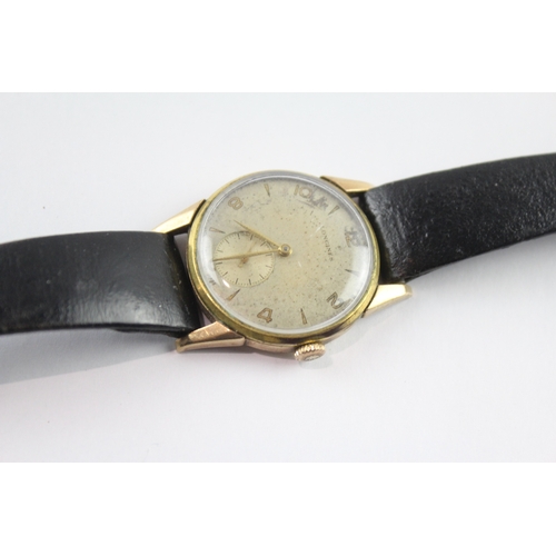 409 - Longines 9K Gold Watch Hand-Wind WATCH RUNS