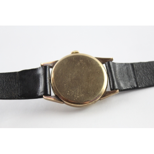 409 - Longines 9K Gold Watch Hand-Wind WATCH RUNS