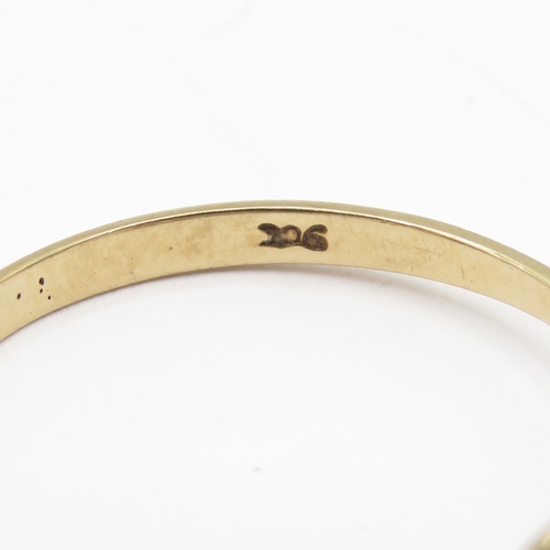 158 - 9ct white gold diamond heart pendant (1.4g)