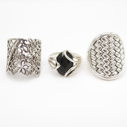 170 - Collection of Sterling Silver 925 Rings - 26.7g