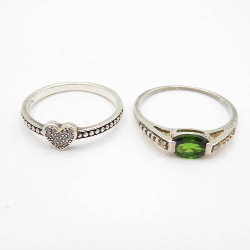 180 - Collection of Sterling Silver 925 Rings - 38.4g