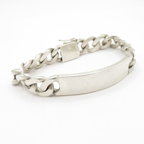 184 - Sterling Silver 925 Identity Bracelet - 53.4g