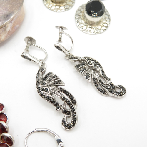 187 - Collection of Sterling Silver Jewellery - 62.4g