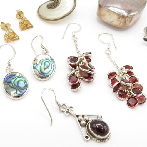 187 - Collection of Sterling Silver Jewellery - 62.4g