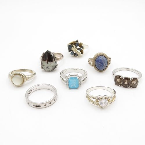 188 - Collection of Sterling Silver 925 Rings - 35.5g