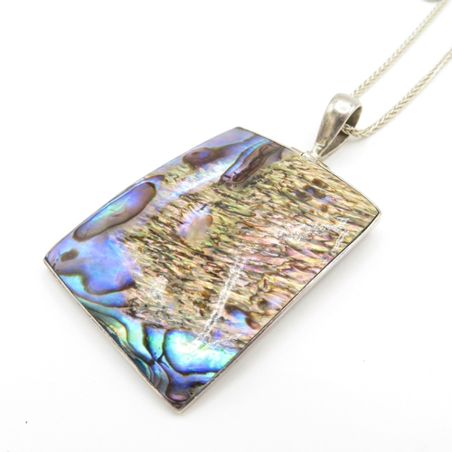 191 - Collection of Sterling Silver Necklaces inc Gemstone - 29.1g