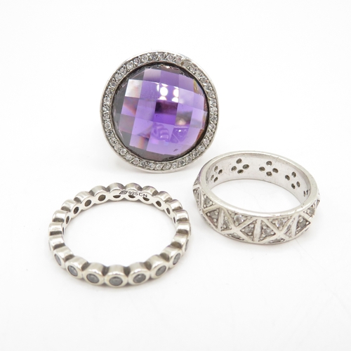 199 - Collection of Sterling Silver 925 Rings - 48.6g