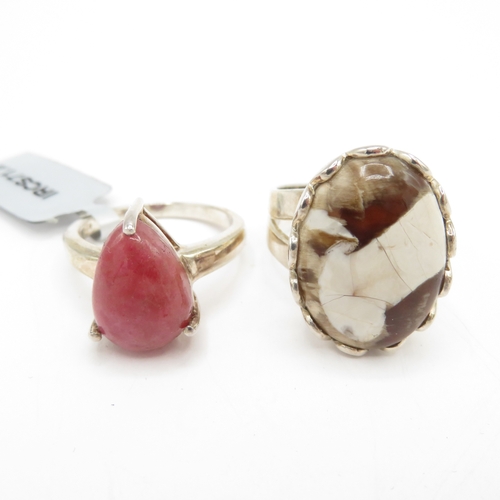 199 - Collection of Sterling Silver 925 Rings - 48.6g