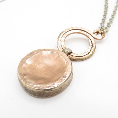 202 - Collection of Sterling Silver Necklaces inc Gemstone - 25.2g