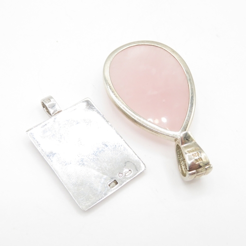 206 - Collection of Sterling Silver 925 Pendants - 64g