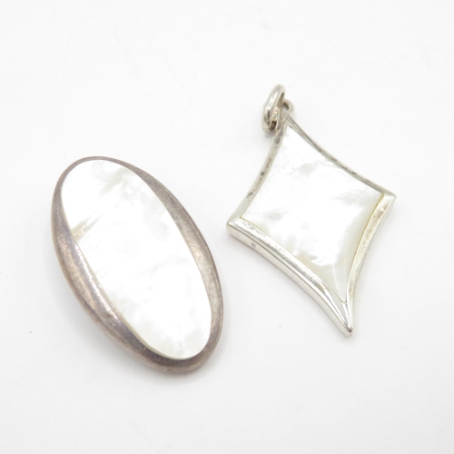 206 - Collection of Sterling Silver 925 Pendants - 64g