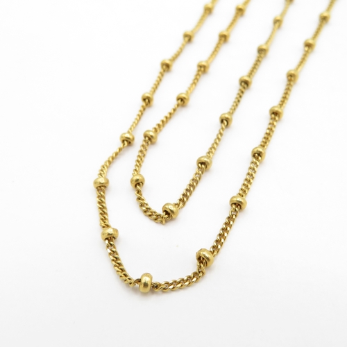 207 - Collection of Sterling Silver Necklaces inc Gemstone - 21.5g