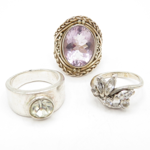 208 - Collection of Sterling Silver 925 Rings - 47.8g