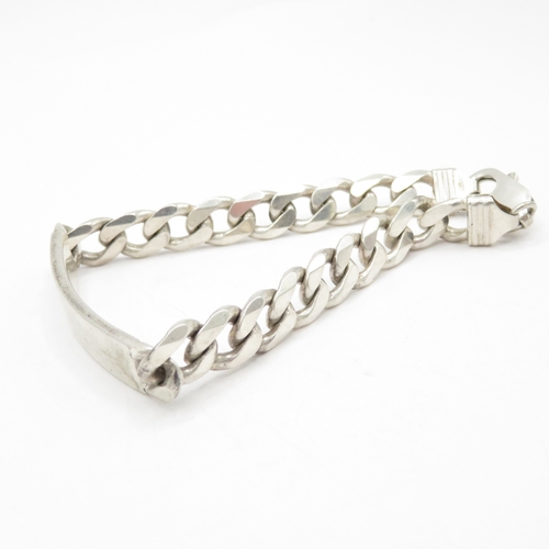 209 - Sterling Silver 925 Identity Bracelet - 34g