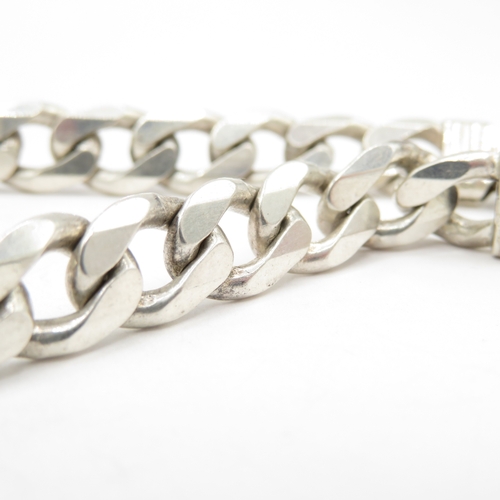 209 - Sterling Silver 925 Identity Bracelet - 34g