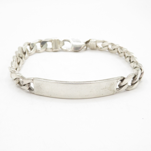 209 - Sterling Silver 925 Identity Bracelet - 34g