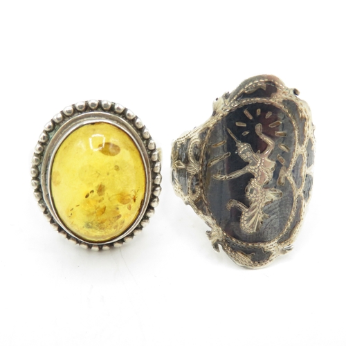 212 - Collection of Sterling Silver 925 Rings - 43.2g