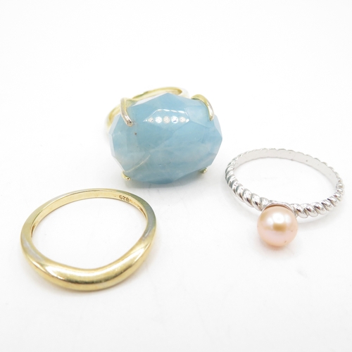 218 - Collection of Sterling Silver 925 Rings - 34g