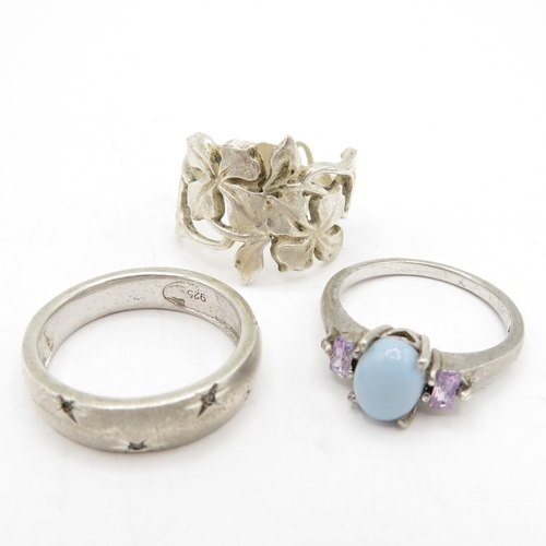 223 - Collection of Sterling Silver 925 Rings - 41g