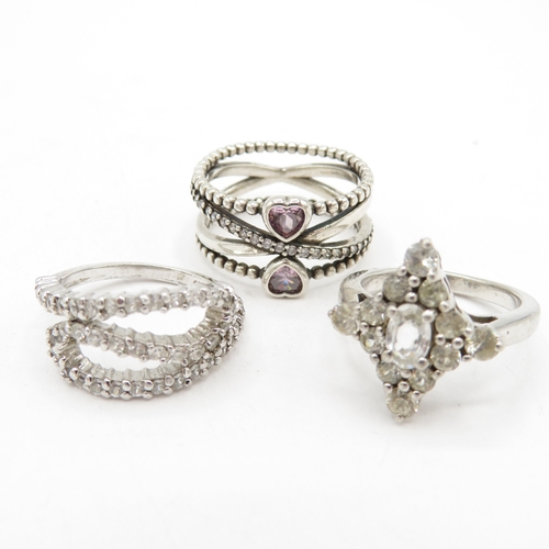 223 - Collection of Sterling Silver 925 Rings - 41g