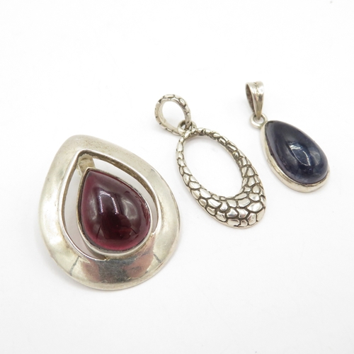 224 - Collection of Sterling Silver 925 Pendants - 38.8g