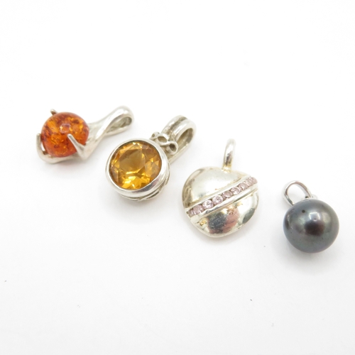 224 - Collection of Sterling Silver 925 Pendants - 38.8g