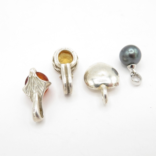 224 - Collection of Sterling Silver 925 Pendants - 38.8g