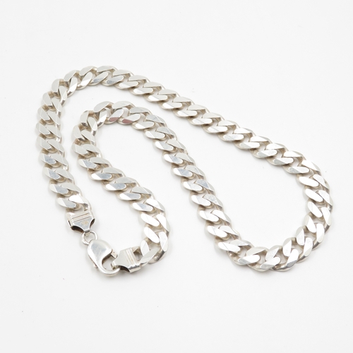 237 - Sterling Silver necklace 91g. length 50cm